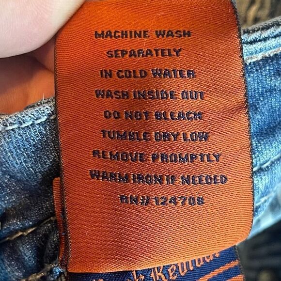 Rock Revival Sasha Thich Stitch Embellished Boot Cut Jeans Sz 27 - Picture 12 of 12